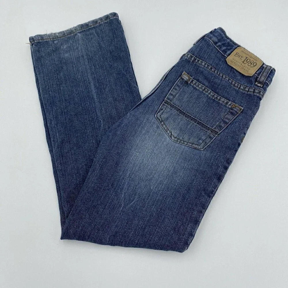 Childrens Place Boys Sz 12 (26x26) Bootcut Jeans